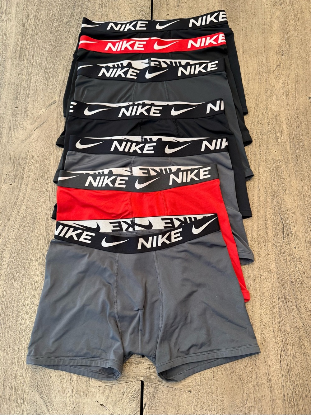 Lot of 7 - Youth XL Nike Dri-Fit Boxer Briefs